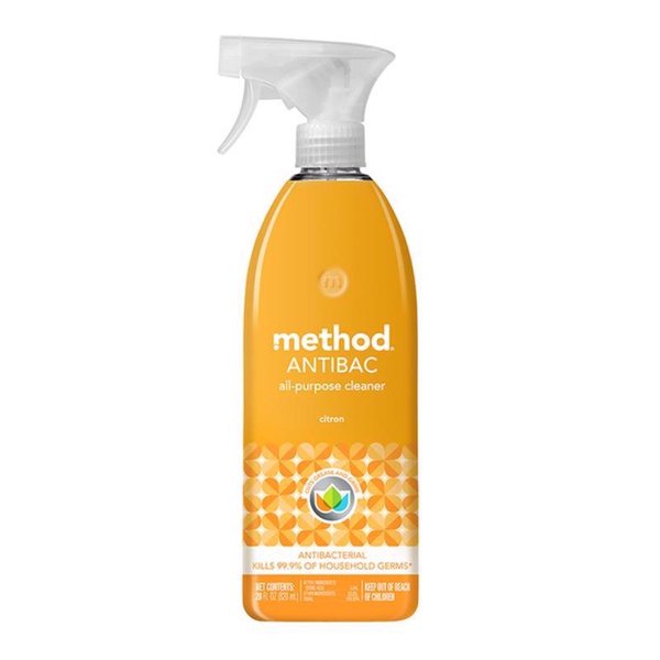 Method Citron Scent Antibacterial Cleaner Liquid 28 oz 17432